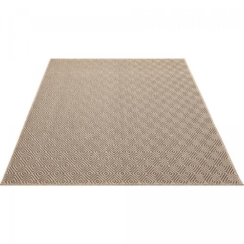 Tapis Extérieur Intérieur 60x180 Lyn13 Rezy Aspect Jute Ton Sur Ton