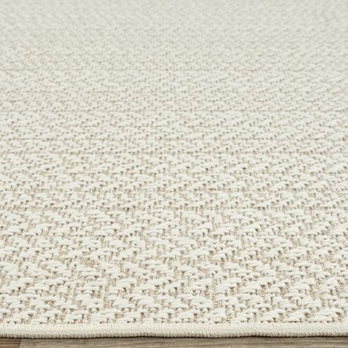 Tapis Extérieur Intérieur 140x200 Lyn13 Rezy Aspect Jute Ton Sur Ton