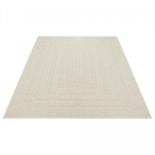 Tapis Extérieur Intérieur 160x230 Lyn13 Rezy Aspect Jute Ton Sur Ton