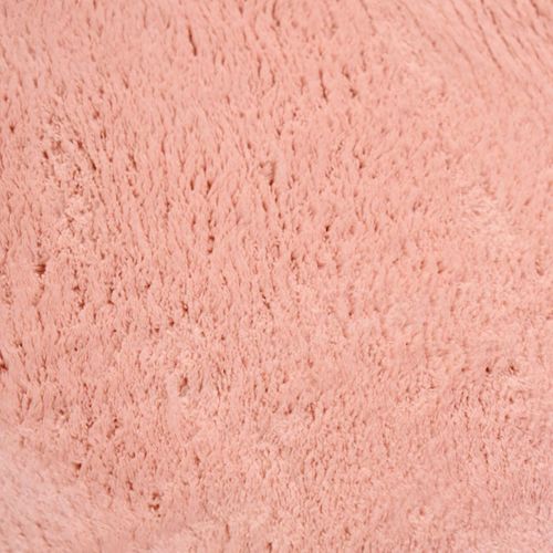 Tapis Salon Lyn10 Lavable 200x280 Soyeux Et Doux, Tapis Rose Uni à L'aspect Shaggy