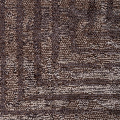 Tapis Salon Kilim En Coton, 200 X 250 Cm, Forme Originale, Marron