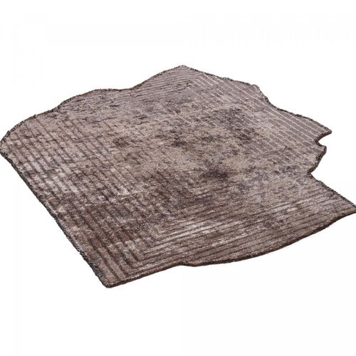 Tapis Salon Kilim En Coton, 200 X 250 Cm, Forme Originale, Marron