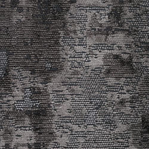 Tapis Grand Salon Kilim En Coton, 240 X 300 Cm, Forme Originale, Marron Et Gris