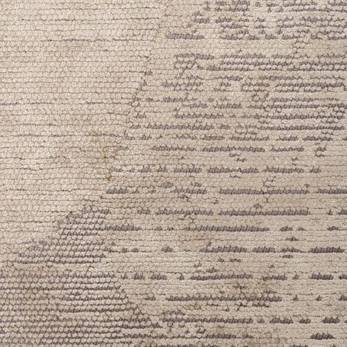 Tapis Chambre Kilim En Coton, 160 X 230 Cm, Forme Originale, Beige Et Gris