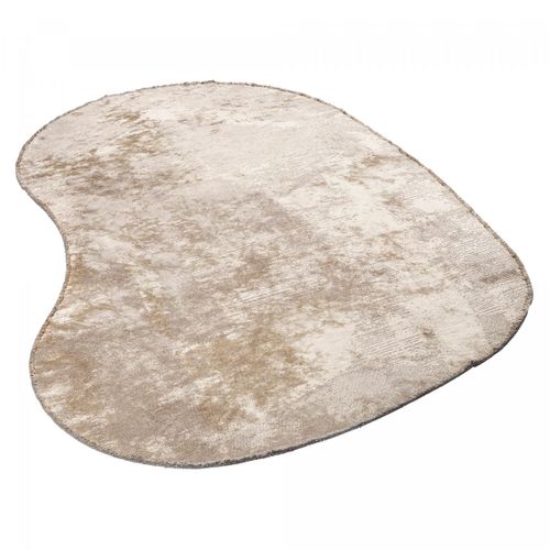 Tapis Salon Kilim En Coton, 200 X 250 Cm, Forme Originale, Beige Et Gris