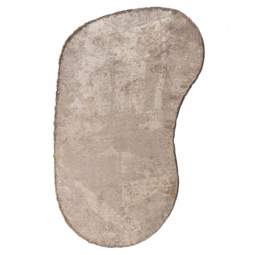 Tapis Salon Kilim En Coton, 200 X 300 Cm, Forme Originale, Beige Et Gris