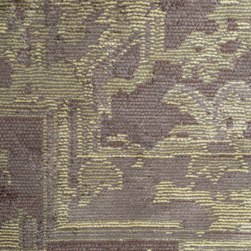 Tapis Grand Salon Kilim En Coton, 240 X 300 Cm, Forme Originale, Vert Et Gris