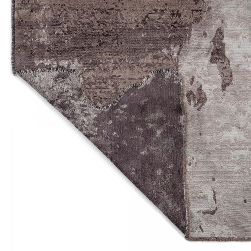 Tapis Salon Kilim En Coton, 200 X 300 Cm, Forme Originale, Marron Et Beige