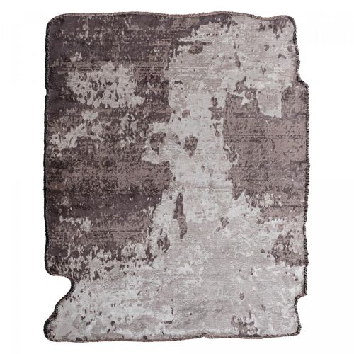 Tapis Salle à Manger Kilim En Coton, 240 X 340 Cm, Forme Originale, Marron Et Beige