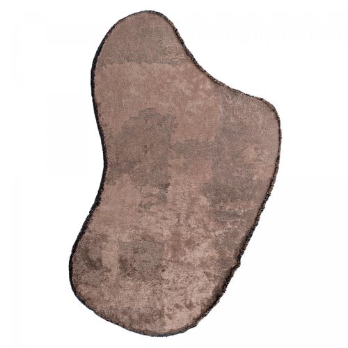 Tapis Grand Salon Kilim En Coton, 240 X 300 Cm, Forme Originale, Marron