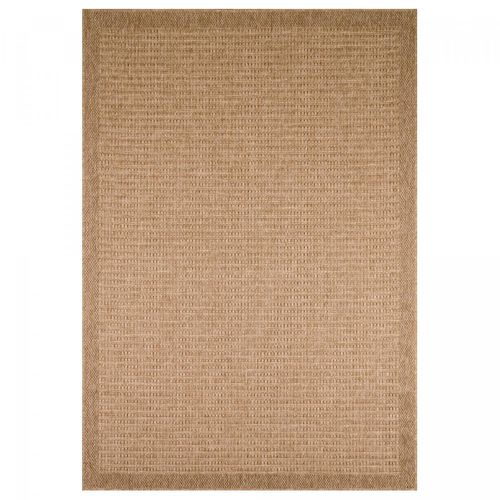 Tapis Extérieur 120x160 Tissé Kilim Beige Jute Art