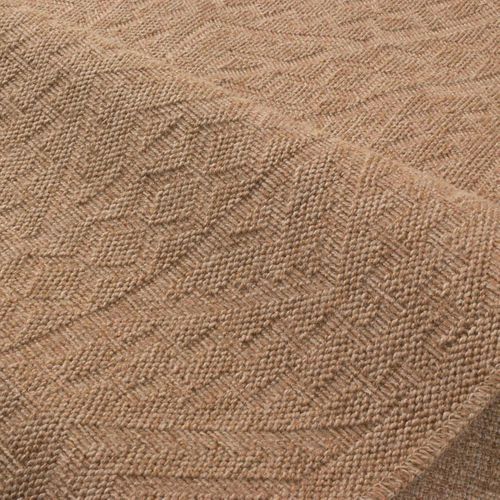 Tapis Extérieur 120x160 Tissé Kilim Beige Jute Art 3