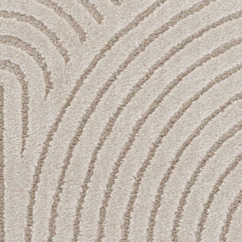 Tapis Salon 120x170cm Polyester Gris Clair Panglao