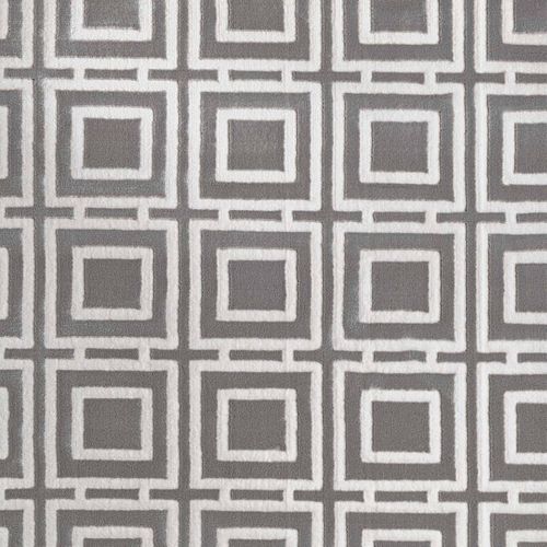 Tapis Salon 160 X 235 Cm Gris Et Blanc, Motif Géométrique, Design Graphique Et Original, Howlite