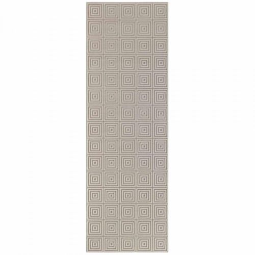 Tapis Salon 80x240cm Crème Tourmaline