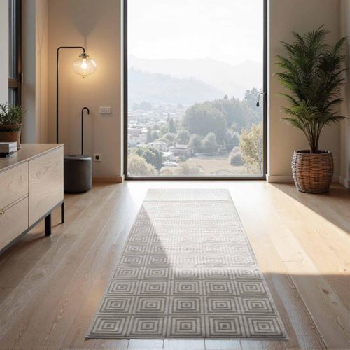Tapis Salon 200x280cm Crème Tourmaline