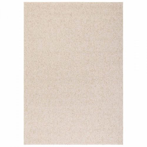 Tapis Salon 160 X 230 Cm Beige, Motif Faux Uni, Poils Ras Et Structure Dense, Look Moderne, Roccco