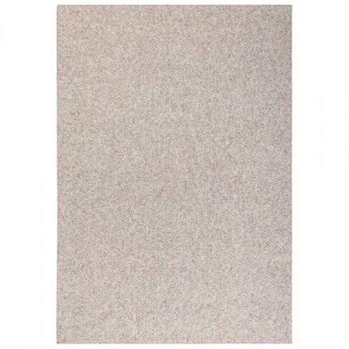 Tapis Salon 200 X 290 Cm, Beige Et Gris, Motif Faux Uni, Texture Poils Ras, Design Épuré, Roccco