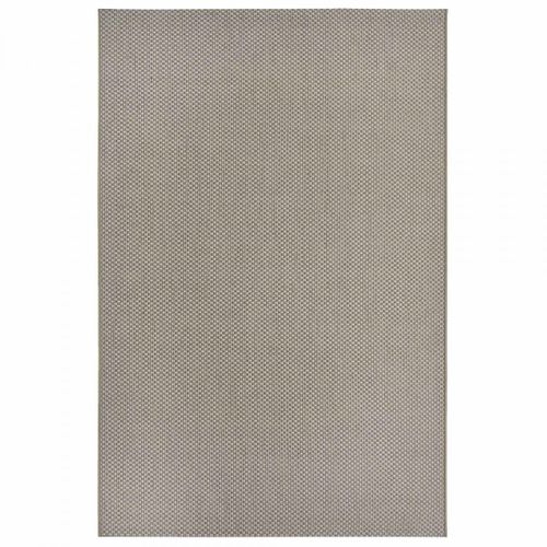 Tapis Exterieur 63 X 120 Cm Beige, Marron, Kilim Géométrique Authentique, Pure, Idéal Extérieur