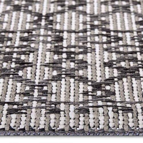 Tapis Exterieur 76 X 150 Cm, Motif Géométrique Kilim Authentique, Vanti, Design Durable