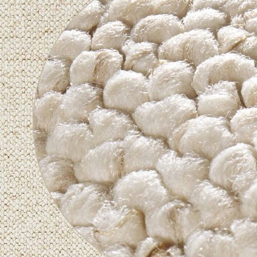 Tapis Salon 80 X 200 Cm, Motif Faux Uni, Poils Ras, Tufti, Tufté Main Et Confort Durable