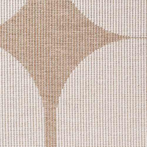 Tapis Exterieur 80 X 250 Cm Beige, Marron, Kilim Géométrique Authentique, Pliable, Entretien Facile