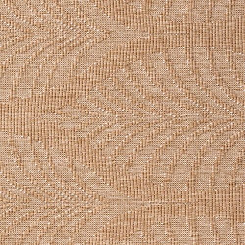Tapis Exterieur 200 X 290 Cm, Beige, Kilim Nature Floral, Dinav, Idéal Terrasse, Entretien Facile