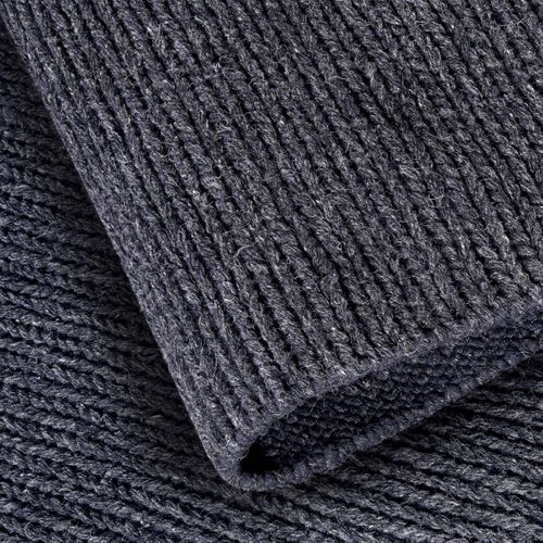 Tapis Kilim 190 X 280 Cm, Gris, Laine Tissée à La Main, Motif Faux Uni, Structure Kilim Authentique