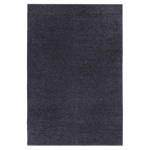 Tapis Kilim 190 X 280 Cm, Gris, Laine Tissée à La Main, Motif Faux Uni, Structure Kilim Authentique