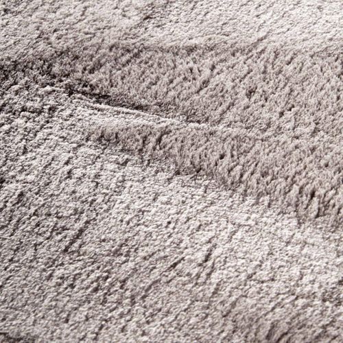 Tapis Salon 200 X 290 Cm, Motif Faux Uni, Rose, Beige, Structure Dense, Poils Ras, Entretien Facile