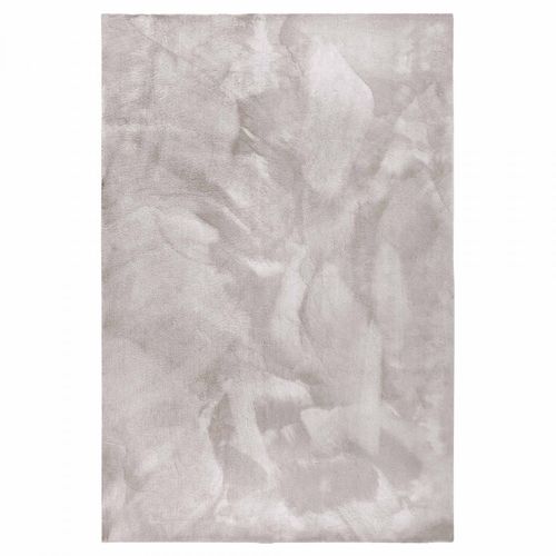 Tapis Salon 200 X 290 Cm, Motif Faux Uni, Rose, Beige, Structure Dense, Poils Ras, Entretien Facile
