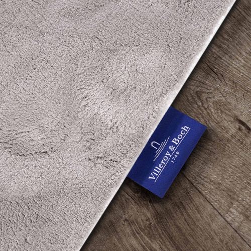 Tapis Salon 200 X 290 Cm, Motif Faux Uni, Rose, Beige, Structure Dense, Poils Ras, Entretien Facile