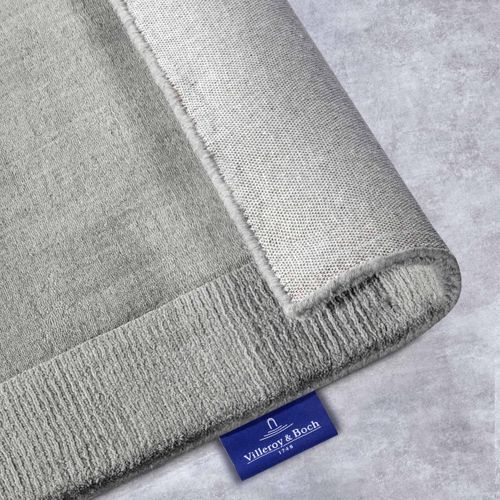 Tapis Salon 80x250cm Laine Gris Charlotte