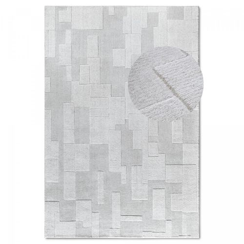 Tapis Salon 80x250cm Laine Crème Wilhelmine