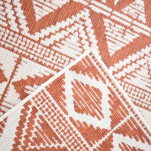 Tapis Extérieur, Kilim Reversible 240x340 Lyn2 Bg Reversible Rouge
