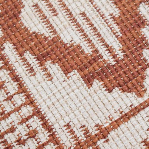 Tapis Extérieur, Kilim Reversible 240x340 Lyn2 Bg Reversible Rouge