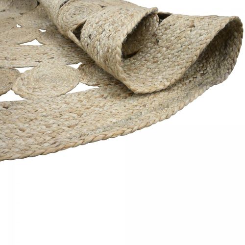 Tapis Rond 150x150 Rond Jt Rondi Ecru , Tapis Jute Artisanal