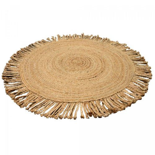 Tapis Rond 80x80 Rond Jt Satch Ecru , Tapis Jute Artisanal