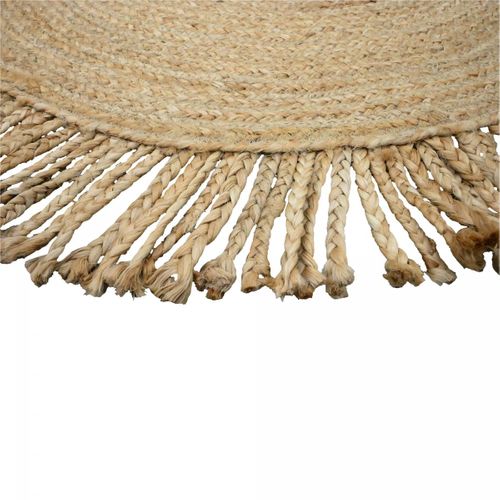 Tapis Rond 80x80 Rond Jt Satch Ecru , Tapis Jute Artisanal
