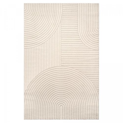 Tapis Chambre 120x170 Tissé Beige Rectangle Motif Simple Lyn9 Cernan