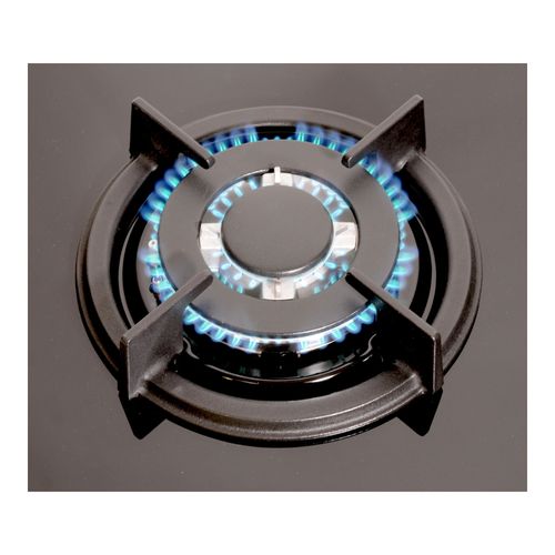Tg3v-115/b - Plaque De Cuisson gaz 3 foyers Verre Noir