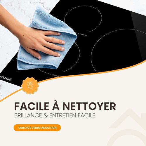 Plaque De Cuisson Encastrable à Induction - 3 Foyers, 6200 W Avec Minuteur Intégré