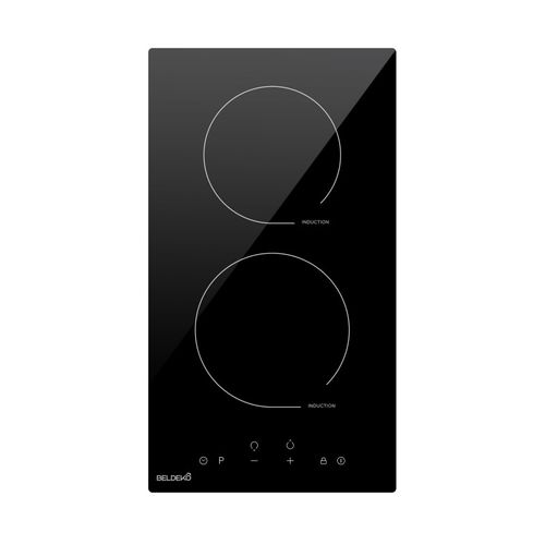 Beldeko - Plaque De Cuisson à Induction Domino Encastrable - 2 Foyers, 3600 W + 2 Boosters Pour Une