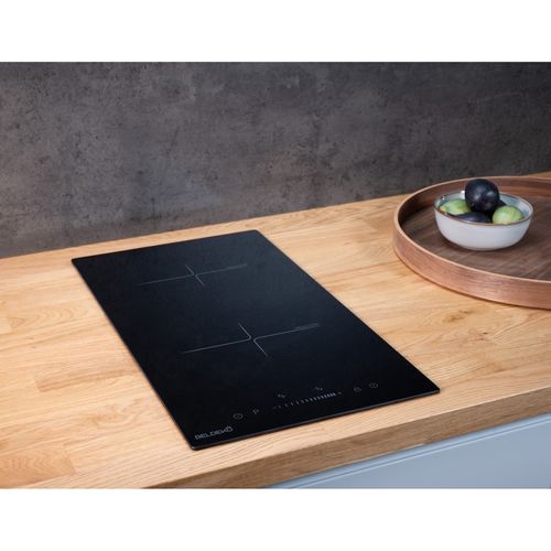 Beldeko - Plaque Induction Encastrable 2 Foyers - Slider - 3600w Avec Double Booster Et Minuterie In