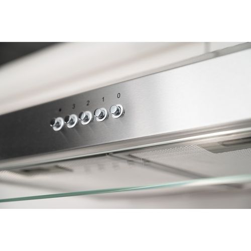 Hotte Casquette 60 Cm Inox - Double Moteur 200 Watts  - 435 M3/h