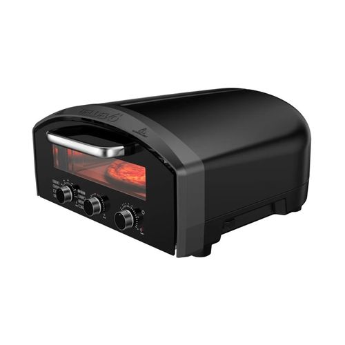 Four à Pizza Électrique Donato – 450°c, 2140w, Cuisson 90 Sec, 8 Modes + Manuel, Pierre Réfractaire