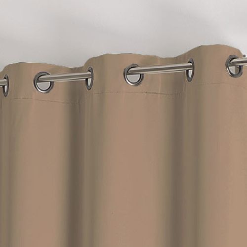 Rideau Occultant Ignifugé M1 Non Feu - 140x180 Cm - Beige