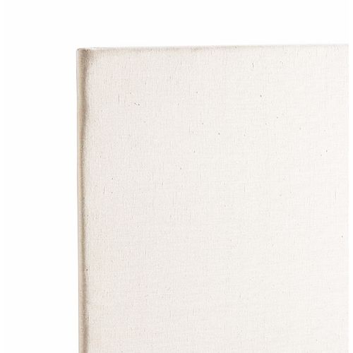 Tête De Lit Capitonnée En Lin Lavé - 140x120 Cm - Blanc