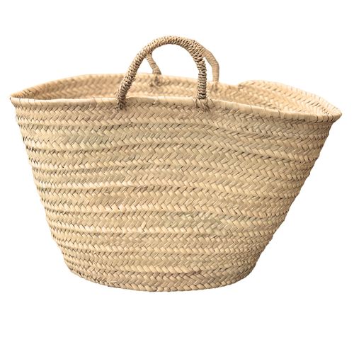 Panier Pour Le Marché Palm - 50x35 Cm - Naturel