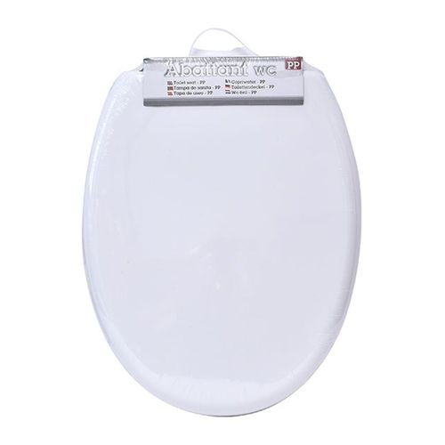 Abattant Wc Standard Blanc Avec Kit De Fixation